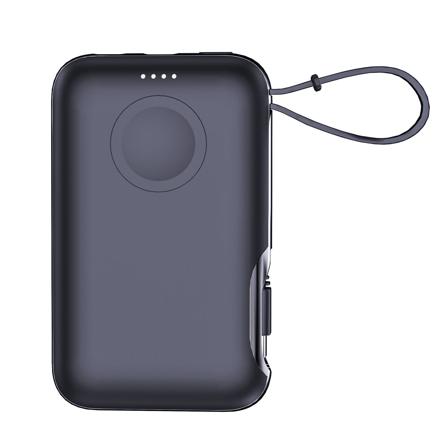 Meenova 2-in-1 Portable Watch Charger For Apple Watch, Samsung Galaxy Watch Power Bank 5000mAh, Mobile Phone External Battery Mini Auxiliary Battery Powerbank