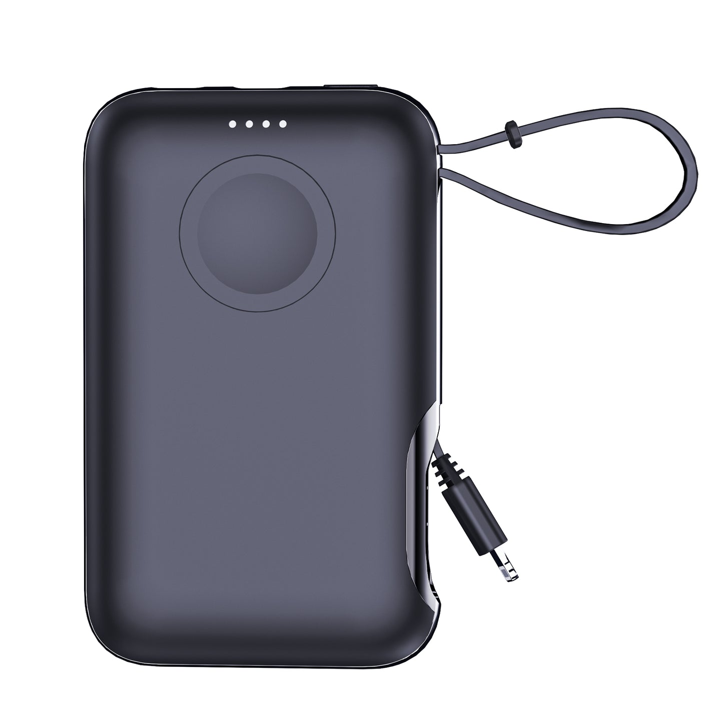 Meenova 2-in-1 Portable Watch Charger For Apple Watch, Samsung Galaxy Watch Power Bank 5000mAh, Mobile Phone External Battery Mini Auxiliary Battery Powerbank