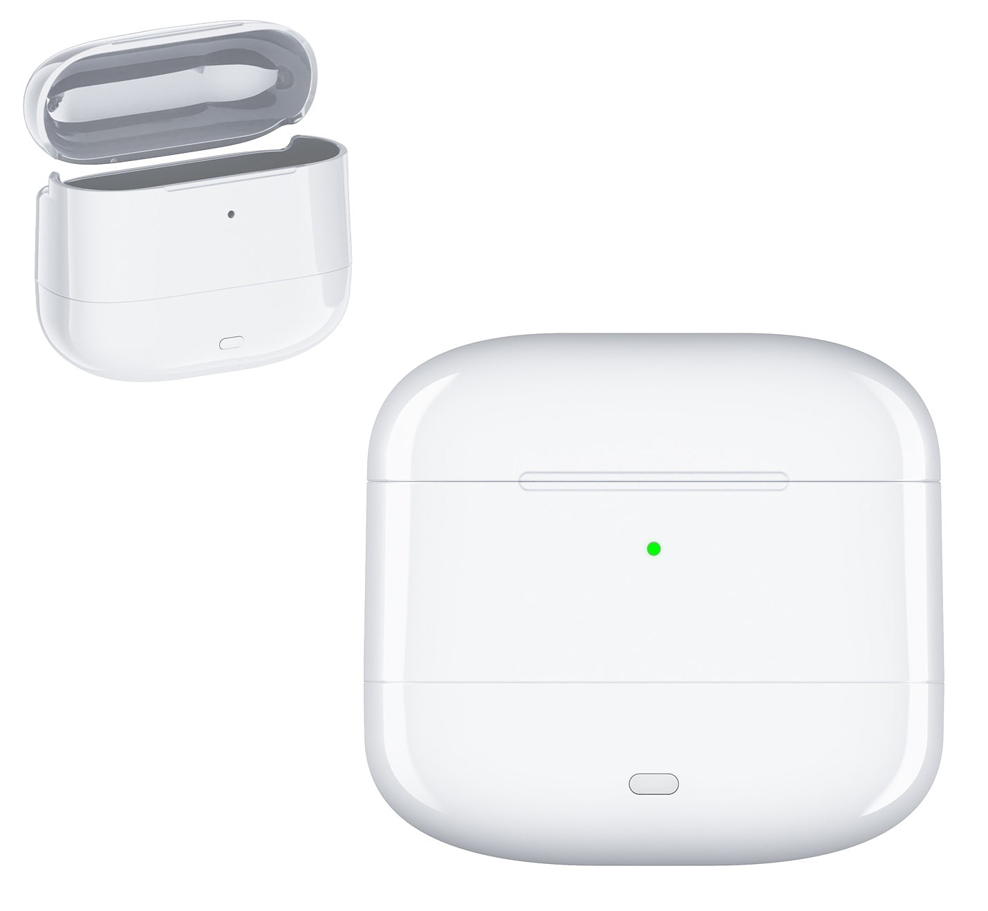 Battery Case For AirPods Pro 1st and 2nd Generation with Lightning Port, A2190, A2700, 700 mAh Charging Case, Power Bank Case, AirPods Charger USB C, Rechargeable Protective Extended, Portable Cover