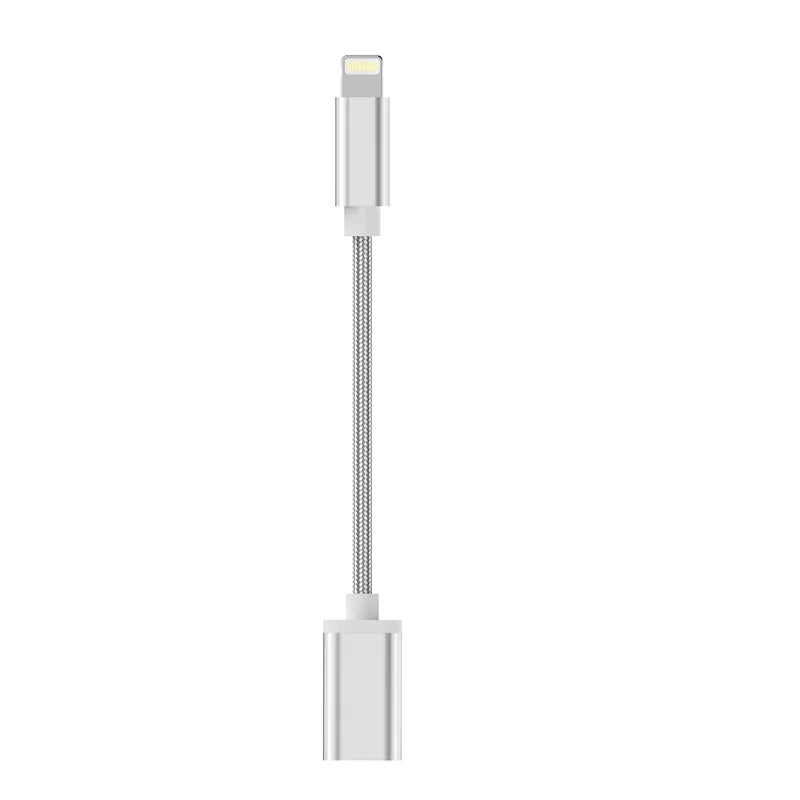 Lightning Male to Type-C Female OTG Adapter for iPhone 14 13 12 11 Pro Max,Xs,Xr,iPad Air,iPod Support USB-C Digital Headphone DAC