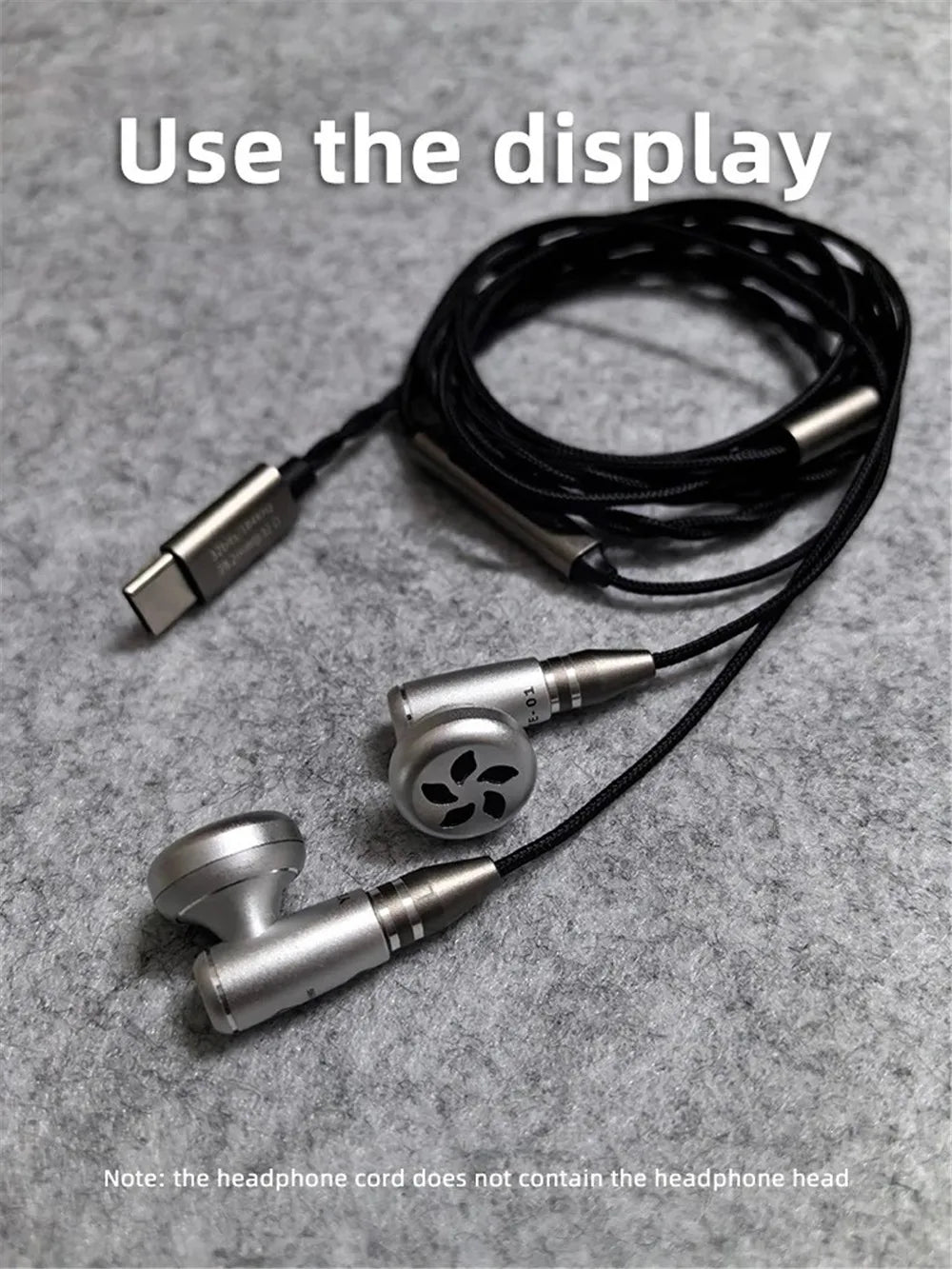 Meenova USB-C to MMCX Cable for AEOLIAN YE05 YE01 YE365 SE215 UE900, Shure Earphones, Type C Earphone Upgrade Cord With Microphone Connector DAC CX31993 Chip