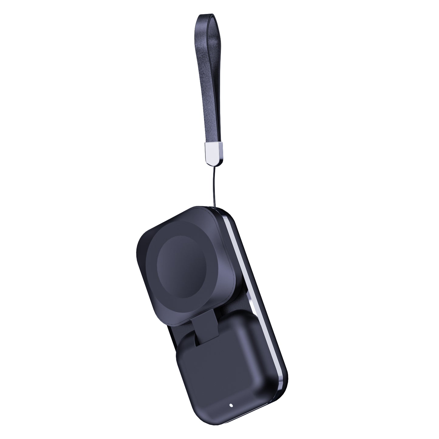 Portable Wireless Charger for Apple Watch Series 6 7 8 Samsung Watch series watch Keychain Dock charging Station