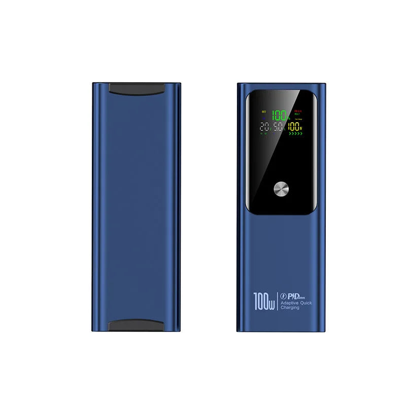 For Laptop PD 100W Power Bank 20000mAh External Battery Capacity Fast Charging Portable Charger Powerbank For iPhone 17 16 Samsung