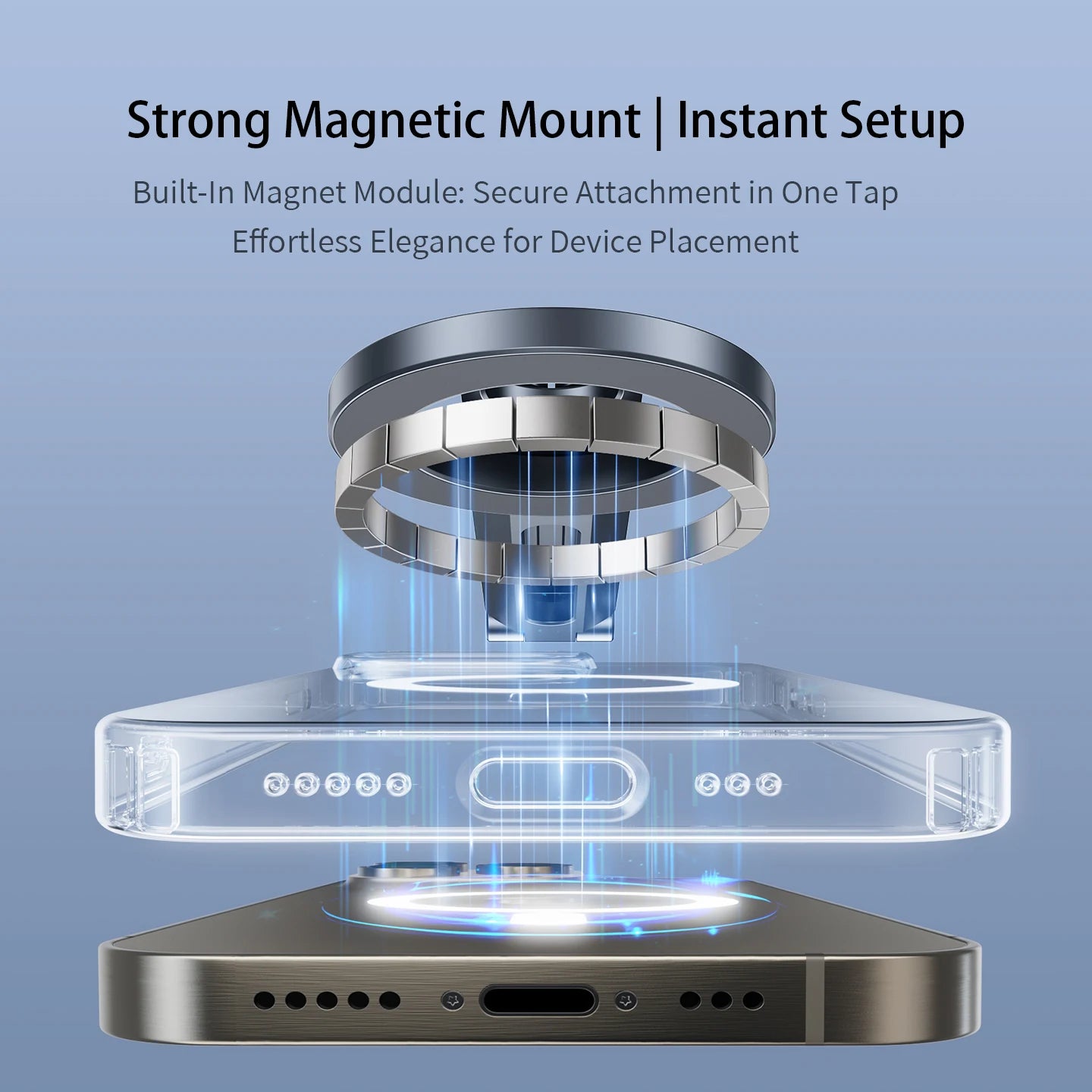 Y E06 Magnetic Mobile Phone Holder Foldable Camera Mobile Phone Tripod Selfie Stick Desktop Holder