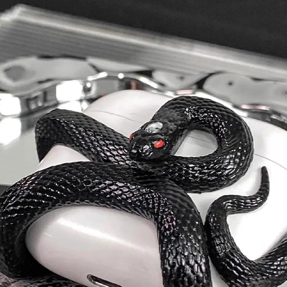 Snake-Shaped Resin Protective Case for AirPods Pro 1& 2 AirPods 3 4 | Anti-Drop, Scratch-Resistant, Hollow Design cover