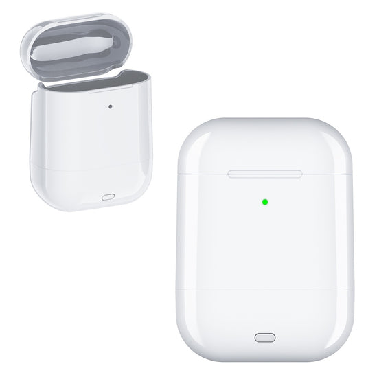 Battery Case For AirPods 1st 2 Generation, 700 mAh Charging Case, Power Bank Case, AirPods Charger USB C, Lightning Rechargeable Protective Extended Battery Charger Case, Portable Cover For AirPods