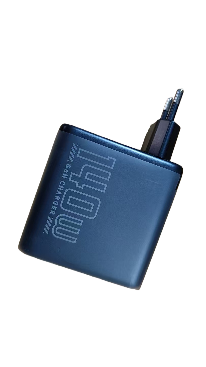 Meenova 140W AI GaN Charger – 4-Port Fast Charger with Smart Power Display & Intelligent Temperature Control
