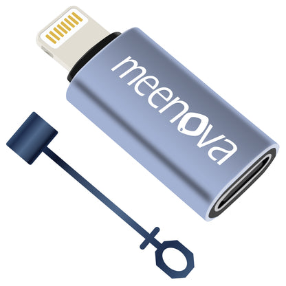 Meenova USB C to Lightning OTG Adapter for USB-C DAC, Big Current up to 400mA/5V, iPhone OTG Adaptor, Compatible with iPhone iPad iPod with Anti-Lost Holder, iPhone 14 13 12 11 Pro Max, Xs Max, Xr, Plus