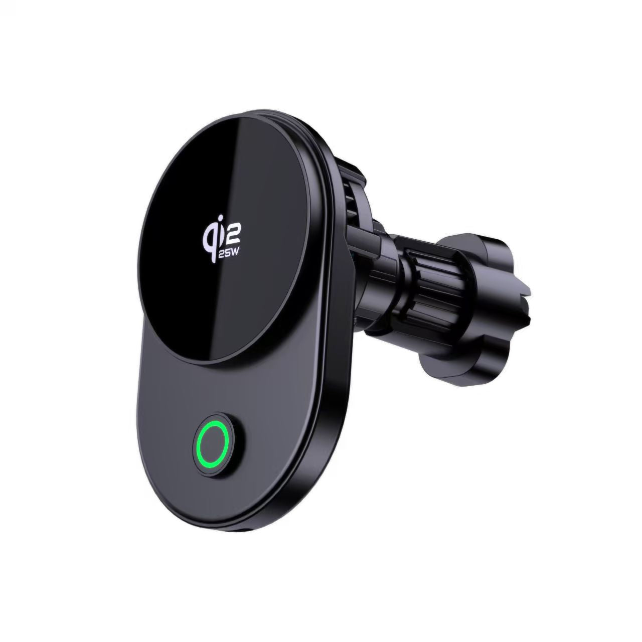 Meenova Qi2.2 25W Magnetic Wireless Car Charger with Active Cooling, 360° Rotating Mount & Strong Magnetic Hold