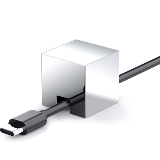 304 Stainless Steel Cable Holder, Aesthetic Cute Desk Accessories, Office Computer Desk Organizers
