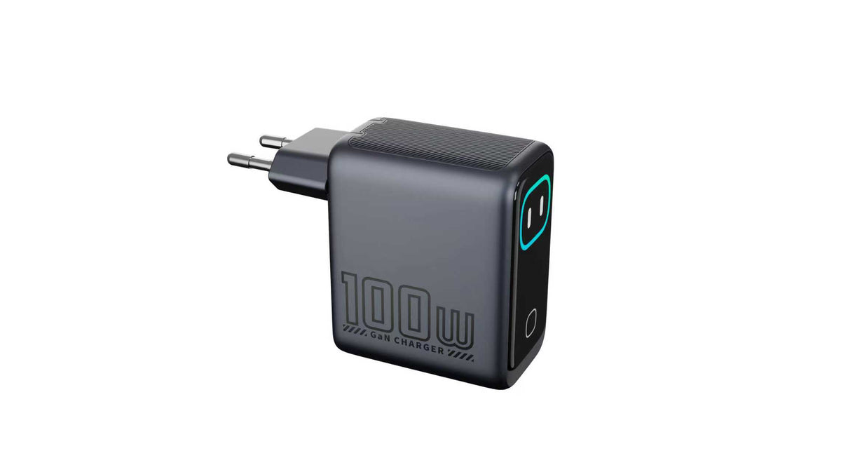 Meenova X45Pro 45W GaN Charger with Smart Display, PD 3.2, Temperature Control & Foldable Plug for iPhone 17 Series