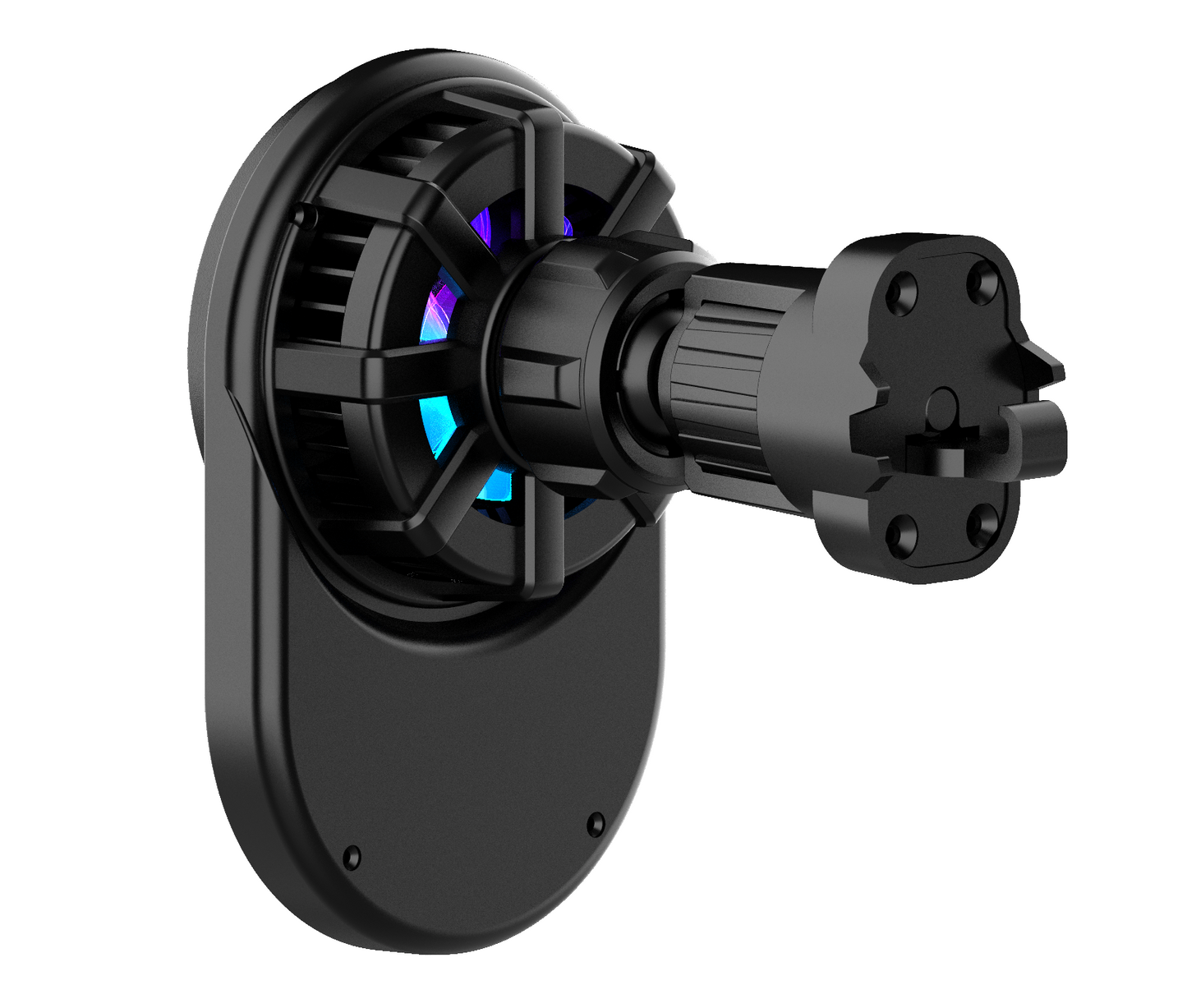 Meenova Qi2.2 25W Magnetic Wireless Car Charger with Active Cooling, 360° Rotating Mount & Strong Magnetic Hold