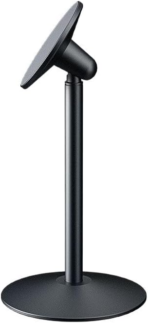 Aluminum Alloy Magnetic Phone Stand, Compatible with Magsafe, 360° Rotation, for Desktop Live Streaming and Video Watching