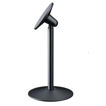 Meenova Aluminum Alloy Magnetic Phone Stand for iPhone 18 Pro Max & iPhone Duo, MagSafe-Compatible 360° Rotating Desktop Holder for Live Streaming & Video Watching