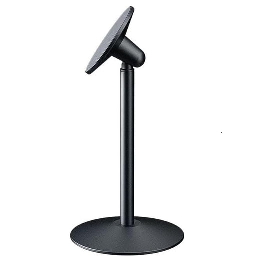 Aluminum Alloy Magnetic Phone Stand, Compatible with Magsafe, 360° Rotation, for Desktop Live Streaming and Video Watching