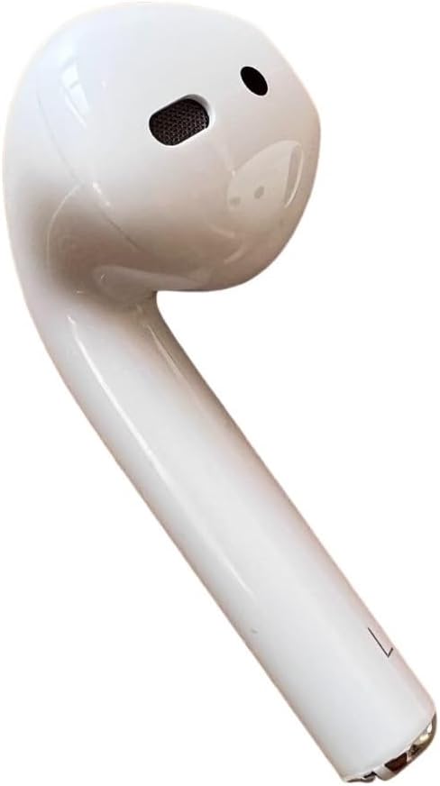 Meenova OEM Replacement Left Earbud for Apple AirPods (2nd Generation) A2031 – Single Left Ear Only, Works with A1938 Charging Case, Pre-Owned Genuine AirPods 2 Replacement