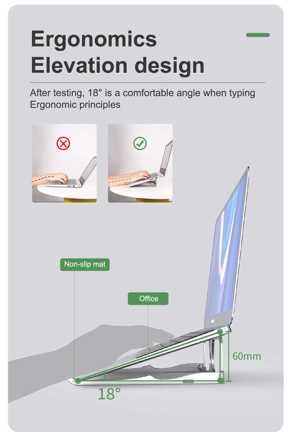 Introducing our innovative Aluminum Alloy Glasses Stand – the perfect blend of ergonomic design, portability, and multi-functionality to transform your digital experience.