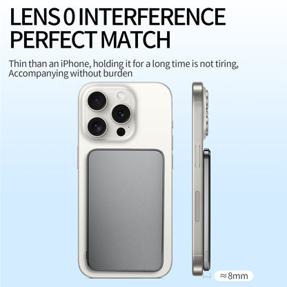 Meenova MagSafe Portable Charger, [Slim Profile] F20 Magnetic Power Bank,[Alloy-Made] 5000mAh/10000mAh Wireless Portable Charger, USB C Battery Pack 18W Fast Charging for iPhone 18/17/16/15/14/13/12, Samsung S25 S24, FCC/CE/CCC Certification