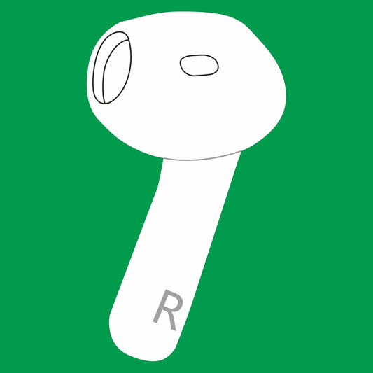 Meenova OEM Replacement Right Earbud for Apple AirPods 4 (A3050, A3053) – Single Right Ear Only, Compatible with Original AirPods 4 Charging Case A3058 – Authentic Used