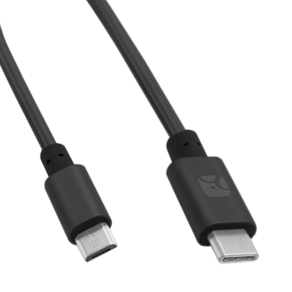 Meenova 15cm USB-C to Micro-USB OTG Cable for DACs, Cameras & External Devices