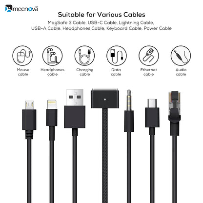 304 Stainless Steel Cable Holder, Aesthetic Cute Desk Accessories, Office Computer Desk Organizers