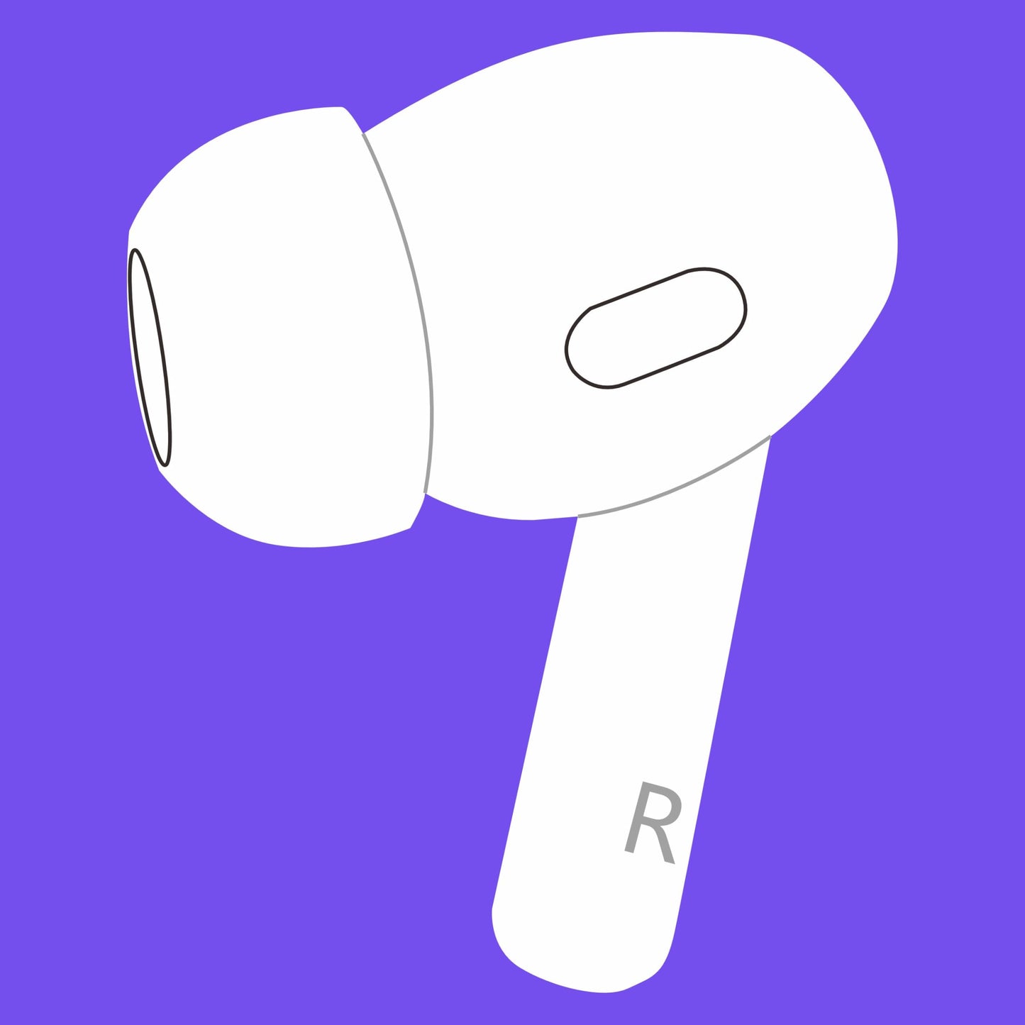 Meenova OEM Replacement Left Earbud for Apple AirPods Pro (2nd Generation) (Lightning Version, A2931, A2698) – Single Left Ear Only, Works with A2700 Charging Case, Pre-Owned AirPod Pro Replacement