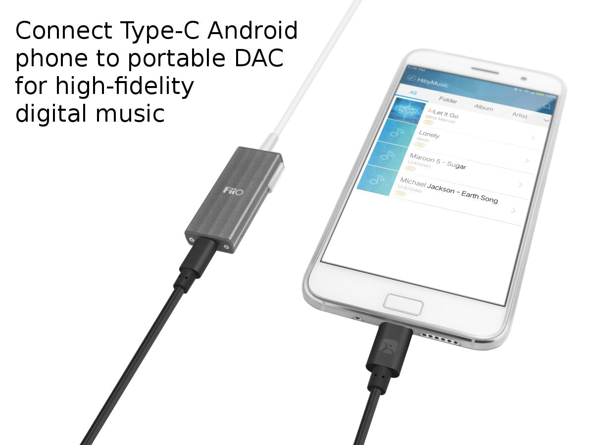 Meenova 15cm USB-C to Micro-USB OTG Cable for DACs, Cameras & External Devices