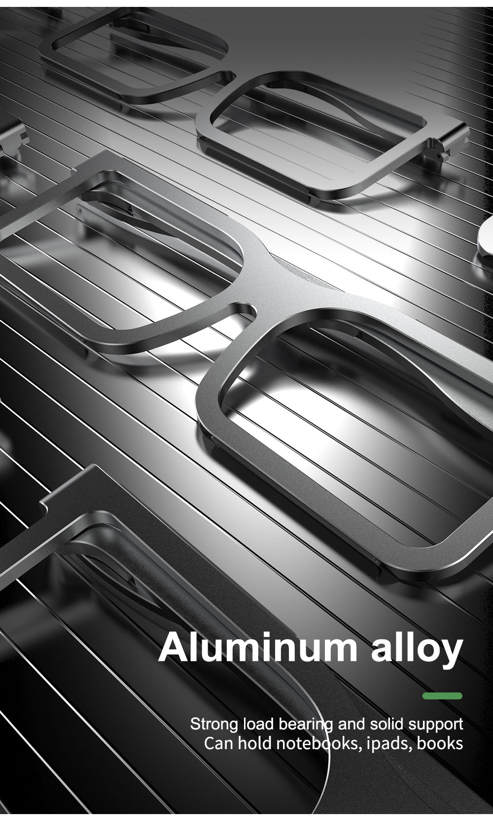 Introducing our innovative Aluminum Alloy Glasses Stand – the perfect blend of ergonomic design, portability, and multi-functionality to transform your digital experience.