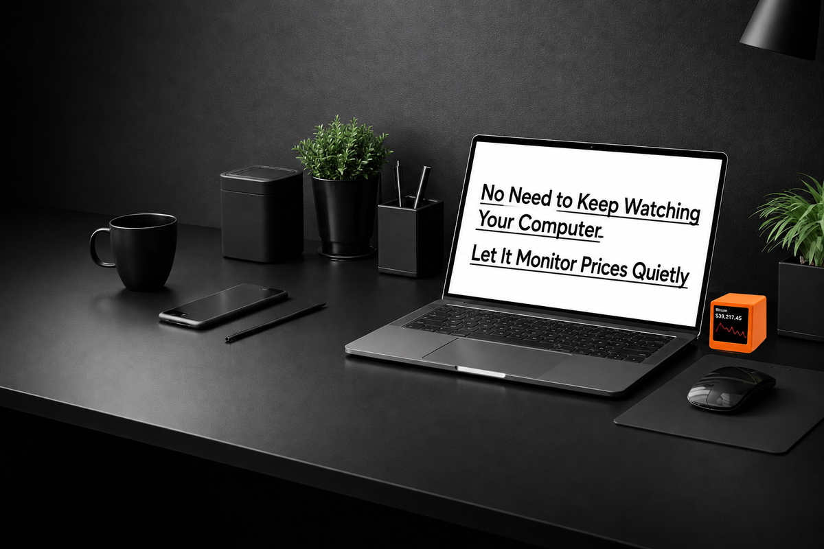Meenova  Smart Market Display Screen for Stocks, Crypto, Gold & Futures, Desktop Financial Data Monitor with Global Market Information Display