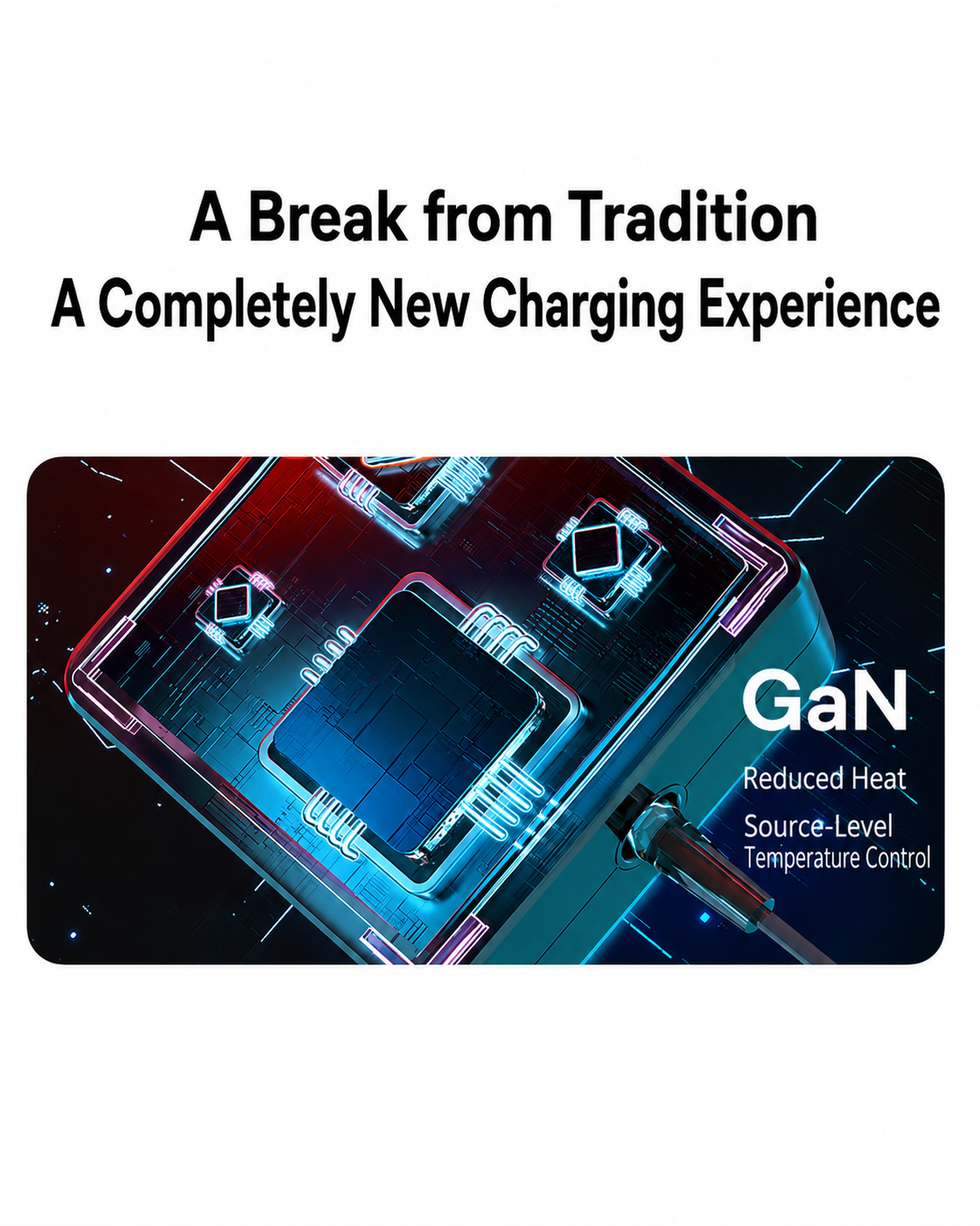 Meenova 140W GaN Charger with Built-In Magnetic Charging Cable, PD 3.1 Fast Charger for Laptop, Tablet and USB-C Devices
