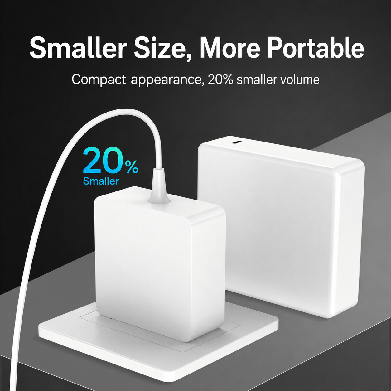 Meenova 140W GaN Charger with Built-In Magnetic Charging Cable, PD 3.1 Fast Charger for Laptop, Tablet and USB-C Devices