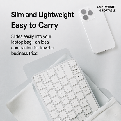Meenova 78-Key Tri-Mode Wireless Keyboard, Bluetooth 5.0 & 2.4GHz with 3-Device Switching and Quiet Keys for Windows, Mac, iOS & Android