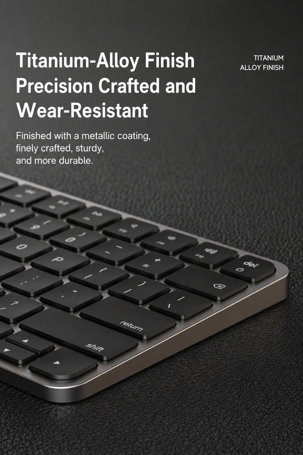 Meenova 78-Key Tri-Mode Wireless Keyboard, Bluetooth 5.0 & 2.4GHz with 3-Device Switching and Quiet Keys for Windows, Mac, iOS & Android