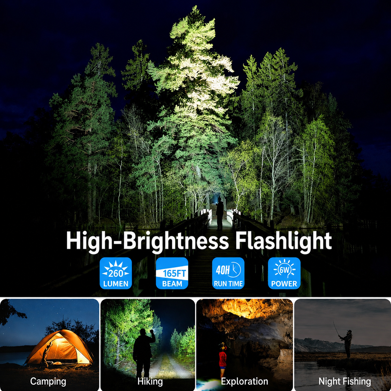 Meenova 33,500mAh Solar Power Bank with 20W PD, 10W Wireless Charging, IP67 Water Resistance & 260-Lumen Flashlight