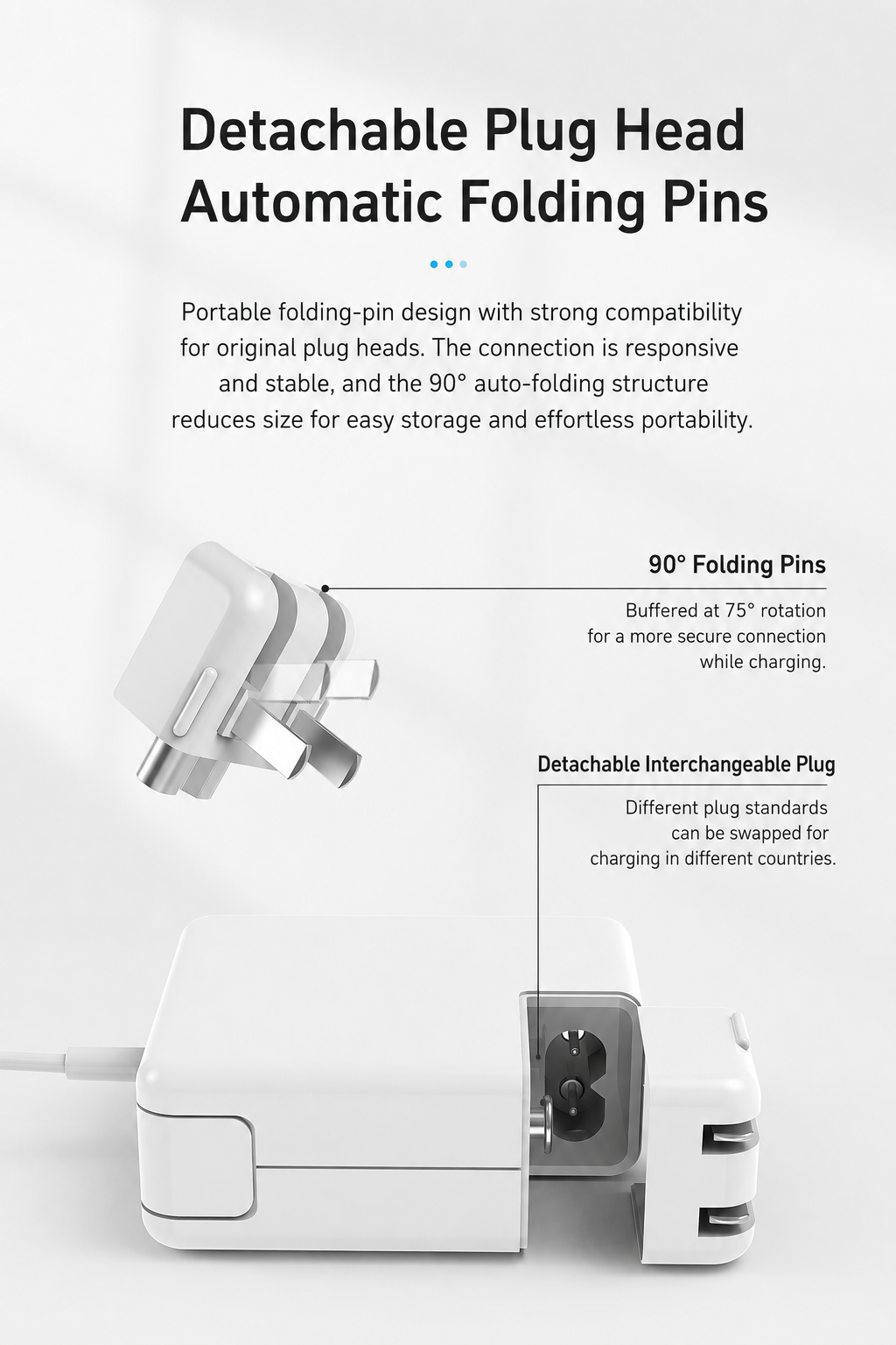 Meenova USB C MacBook Charger Power Adapter Up to 96W PD Fast Charging for MacBook Pro & MacBook Air