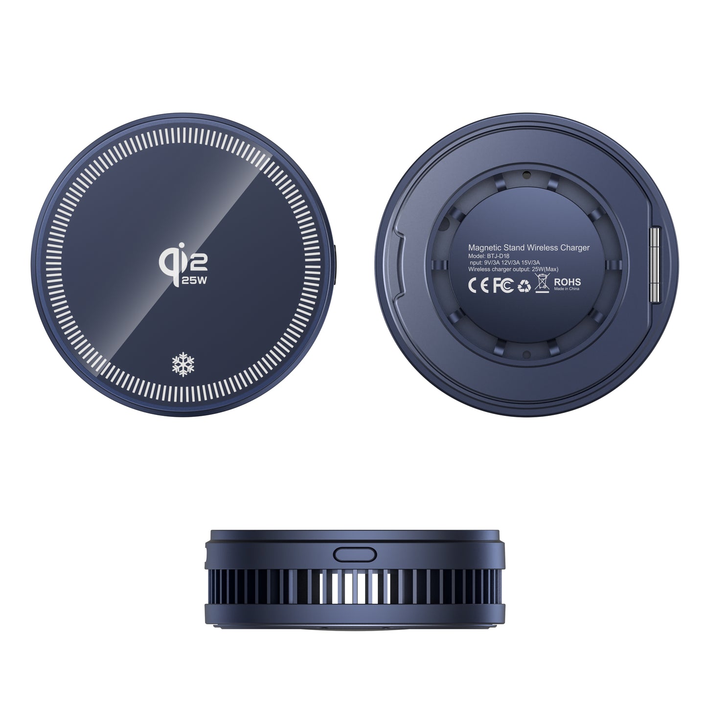 IcePoint D18 25W Magnetic Cooling Wireless Charger Stand