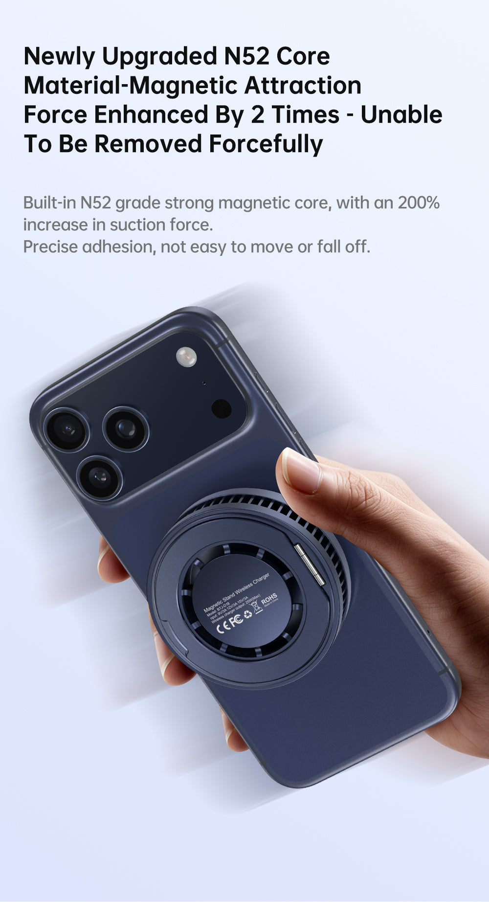 IcePoint D18 25W Magnetic Cooling Wireless Charger Stand