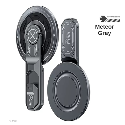 Magnetic Phone Stand with 360° Rotation & Stress-Relief Features, Aviation Aluminum Build, Multi-Angle Adjustment for Hands-Free Viewing, Compatible with iPhone 18 Pro Max, iPhone Duo & Most Phones