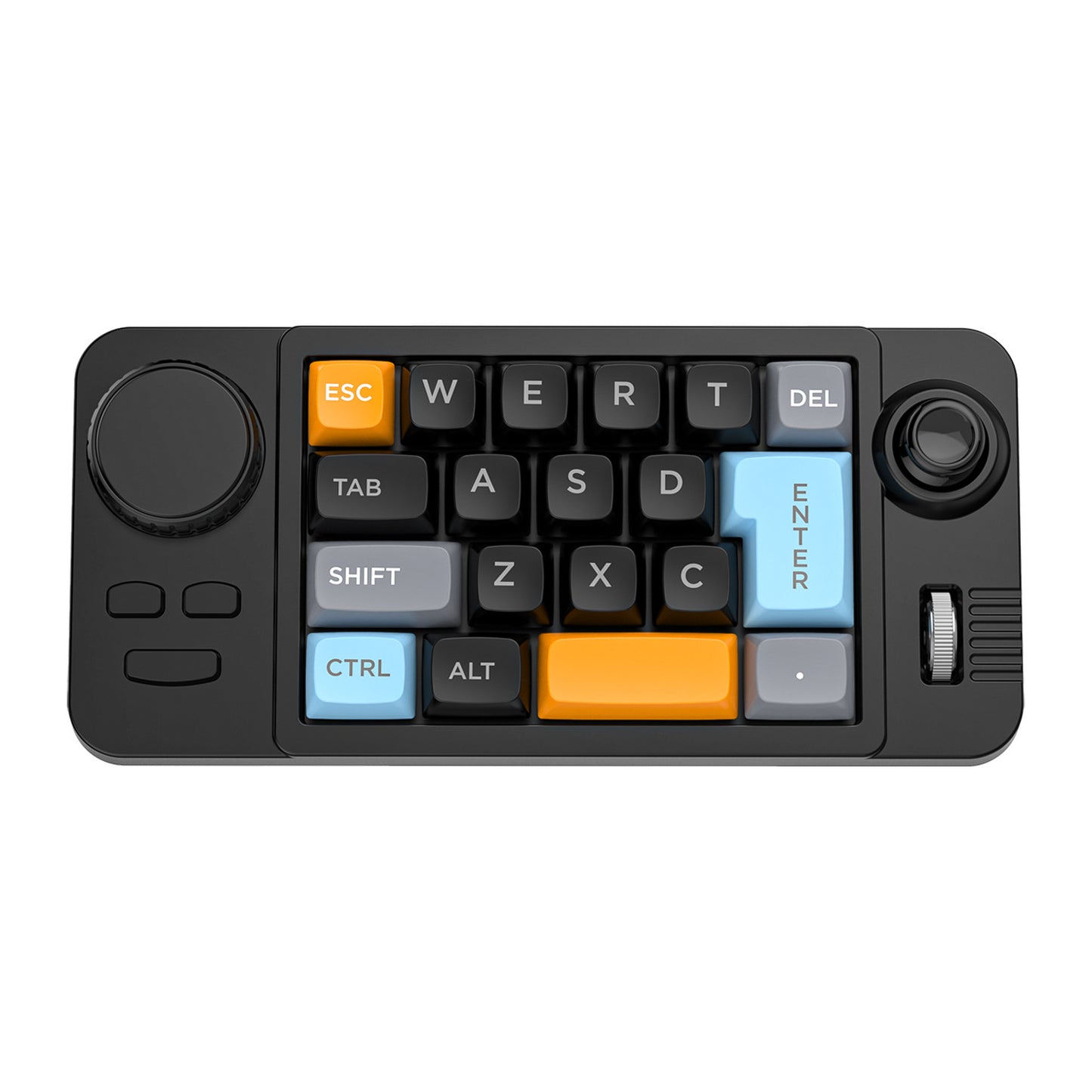 Meenova K811 19-Key Wired Mechanical Macro Keypad with Hot-Swappable Switches, Programmable Knob, Joystick, Scroll Wheel & RGB Lighting