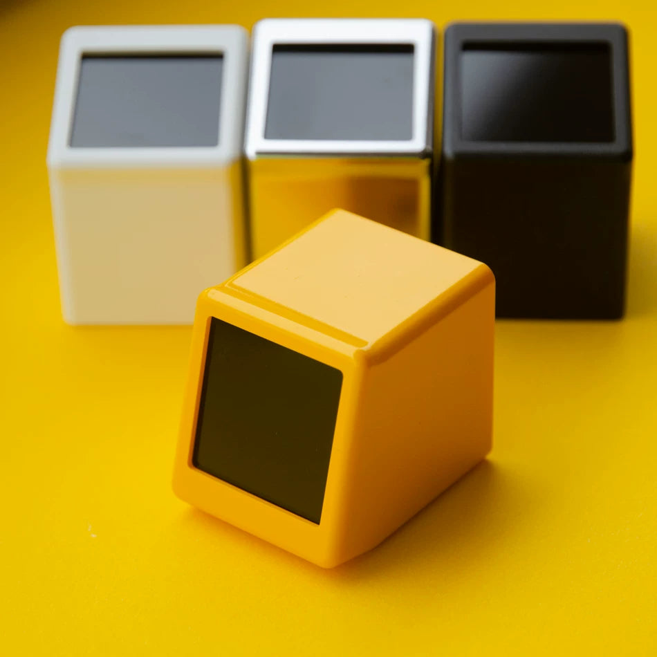 Meenova Smart Pixel WiFi Desktop Clock with Weather, Custom GIF Animation, Photo Album, Countdown Timer & Multi-Theme Display