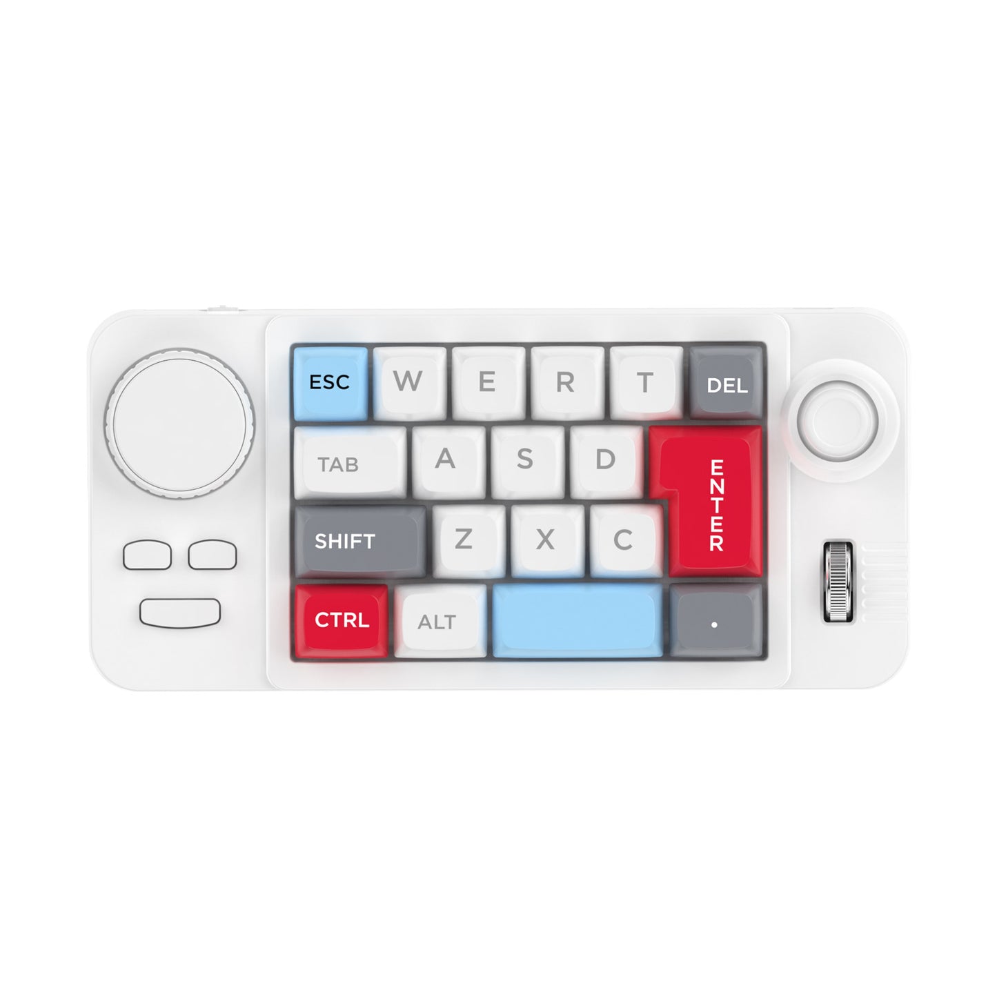 Meenova K811 19-Key Wired Mechanical Macro Keypad with Hot-Swappable Switches, Programmable Knob, Joystick, Scroll Wheel & RGB Lighting