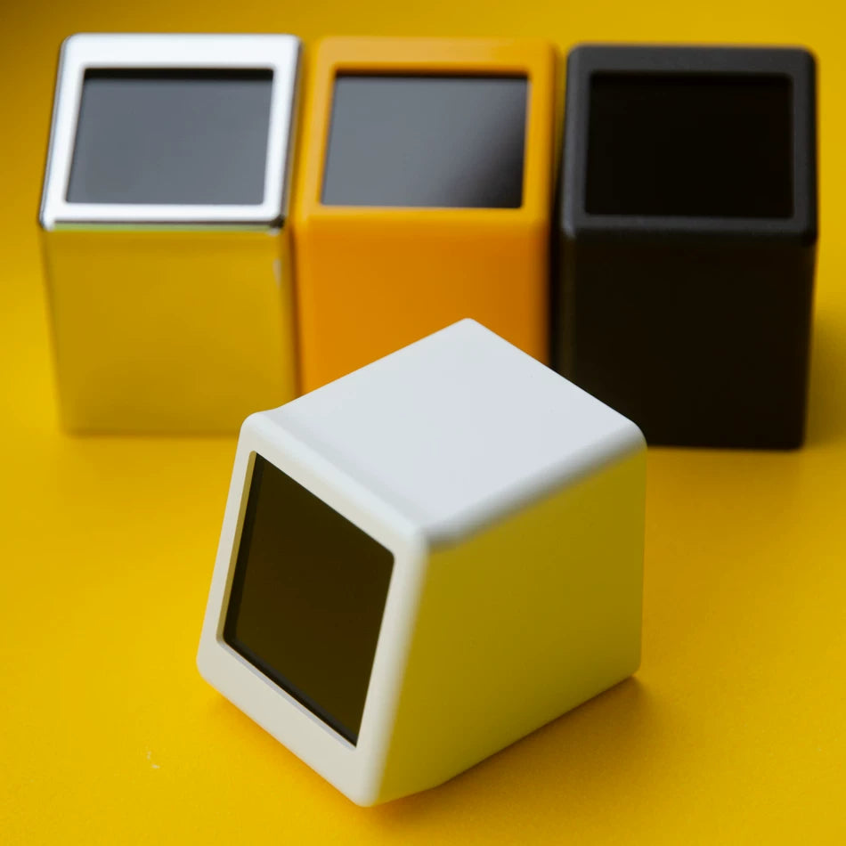 Meenova Smart Pixel WiFi Desktop Clock with Weather, Custom GIF Animation, Photo Album, Countdown Timer & Multi-Theme Display