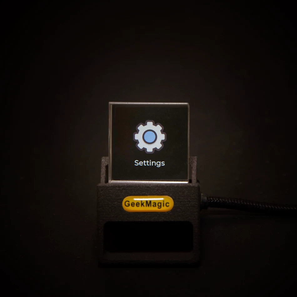 Meenova Smart Desktop Display with AIDA64 PC Monitoring, Weather, Stock & Crypto Ticker, Bilibili Fans Counter, Web Control and 2048 Game