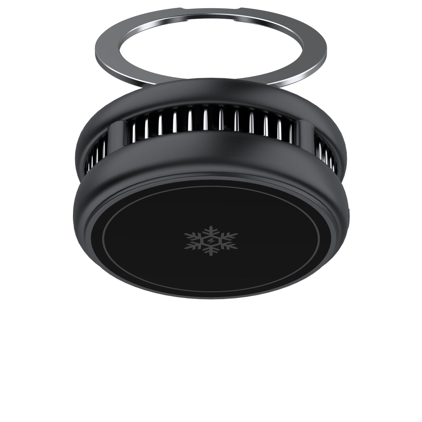 Meenova 25W MagSafe-Compatible Wireless Charger Stand with Semiconductor Cooling, Aluminum Alloy Magnetic Charging Dock for iPhone 17 Pro Max, 16 Pro Max