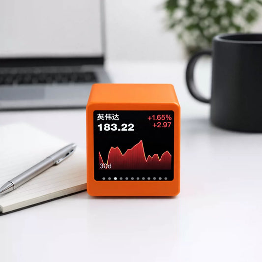 Meenova  Smart Market Display Screen for Stocks, Crypto, Gold & Futures, Desktop Financial Data Monitor with Global Market Information Display