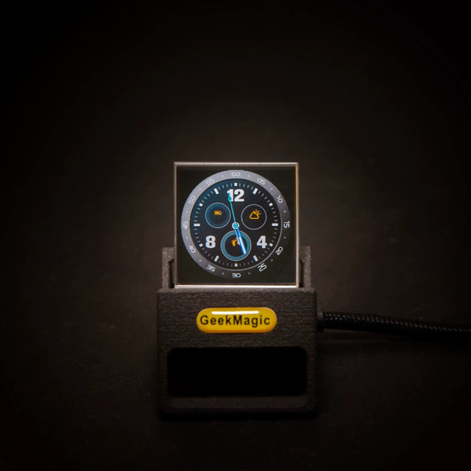 Meenova Smart Desktop Display with AIDA64 PC Monitoring, Weather, Stock & Crypto Ticker, Bilibili Fans Counter, Web Control and 2048 Game