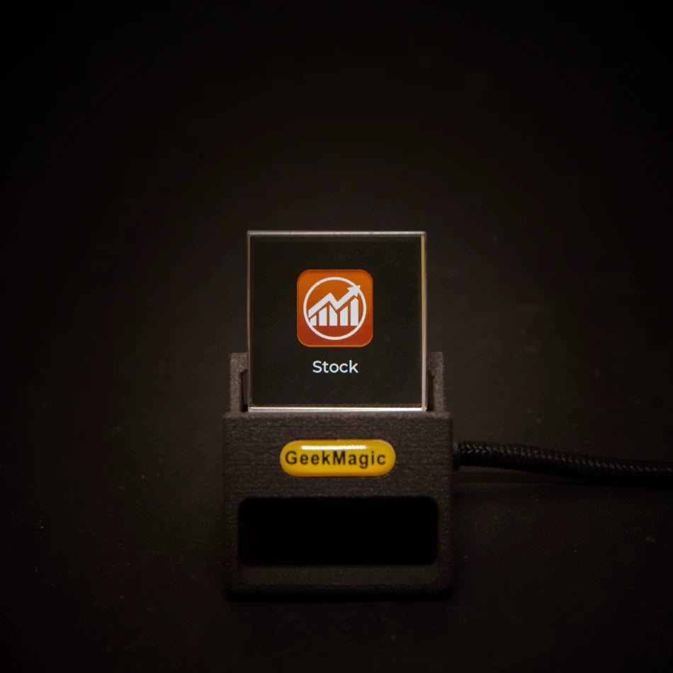 Meenova Smart Desktop Display with AIDA64 PC Monitoring, Weather, Stock & Crypto Ticker, Bilibili Fans Counter, Web Control and 2048 Game