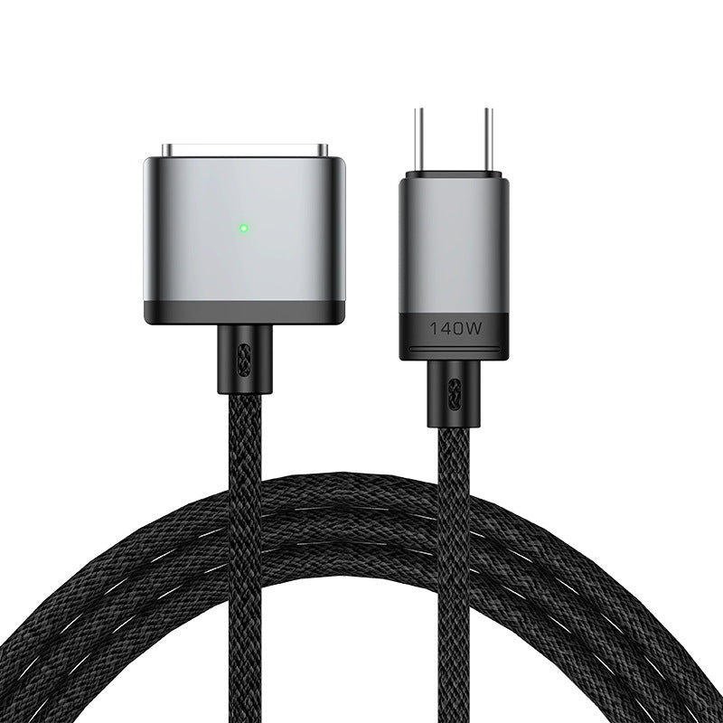 Meenova USB-C to MagSafe 3 Rotating Cable USB C 6.6FT Compatible with M4/M3/M2 MacBook Air/Pro Charger, 140W Magnetic Safe 3 Cable for MacBook Air (13"/15" 2025/2024/2023/2022), Pro (16"/14" 2026/2025/2024/2023/2021)
