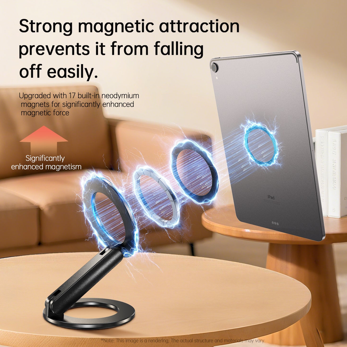 Dual-sided Magnetic Tablet Stand