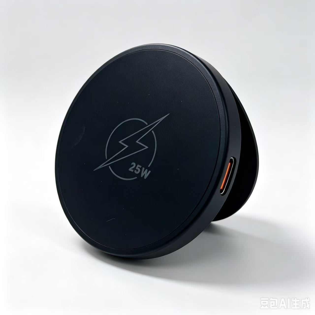 Meenova 25W Magnetic Wireless Charger Stand, Aluminum Alloy Foldable MagSafe-Compatible Charging Pad for iPhone 17 & 16 Series